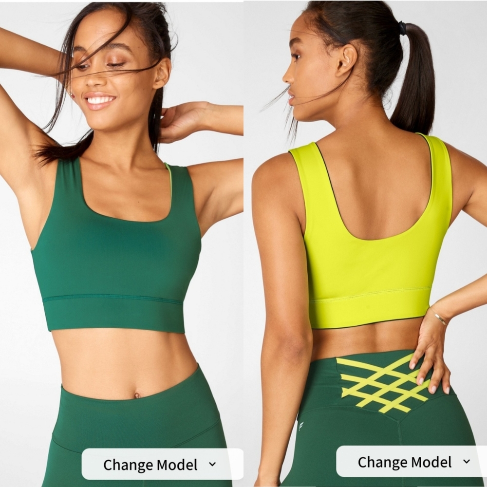 NWOT Harlow Reversible Medium Impact Sports Bra